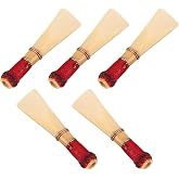 Premium Bassoon Reeds for Rich Sound with HandSelected Cane Material 5-Pack Medium Accessories for Bassoon Instruments