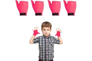 4pcs Thumb Sucking Guard Kids Chewy Compression Breathable Guard Nail Biting Gloves Kids Stop Thumb Sucking and Finger Biting