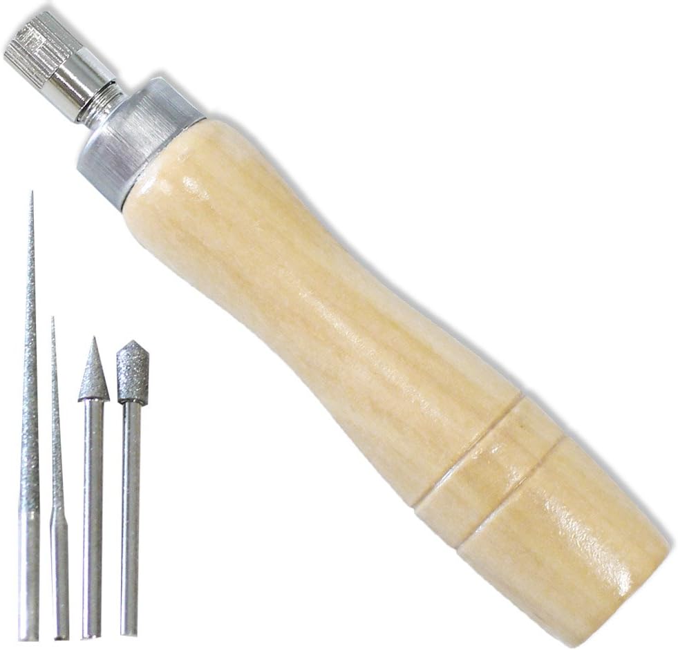 CRAFTCY Bead Reamer/sanding 5-piece Hand Tool Set: F-50630