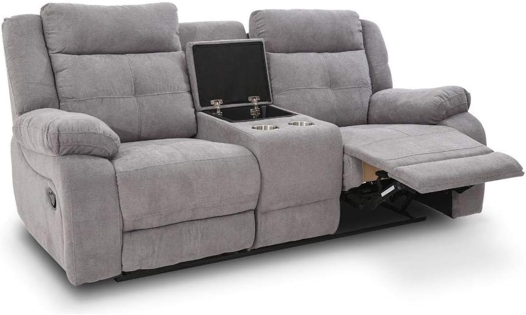 avanti sillon sofa dos plazas reclinable manual loveseat