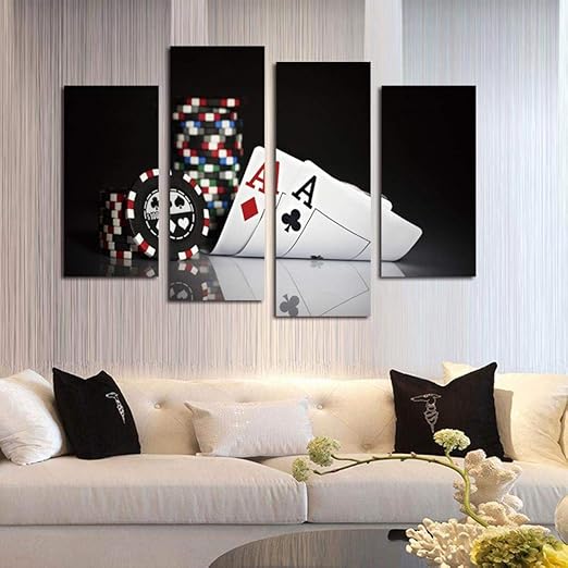 Munulo Pintura Mural Arte De Pared De Sala Hd Inkjet Cuatro Piezas