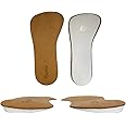 pedag Correct Plus | German Handmade 3/4 Length Wedge for Oversupinators | Vegetable Tanned Leather Top Rubber Orthotic Footbed | 1 Pair, Small (Size 4-7 Women)
