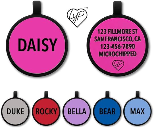 silicone dog tags amazon