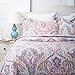 Bedsure 3 Pieces Quilt Set King Size (106x96 inches), Marrakesh Paisley Pattern, Lightweight Coverlet for Spring and Summer (Includes 1 Quilt, 2 Shams)
