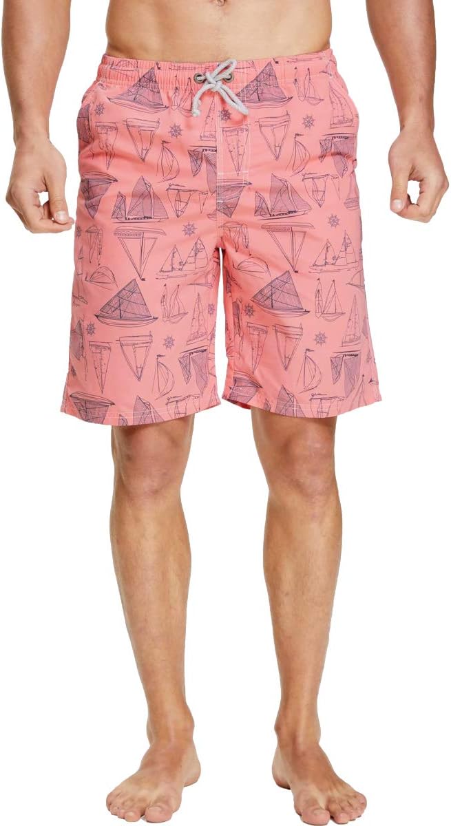 nuosife Swim Trunks for Men Bathing Suit Swimwear Shorts Quick Dry Lightweight