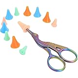 BIHRTC Scissors Embroidery Scissors 3.6 Inch Small Sewing Scissors Craft Office Fabric Stork Crane Scissors for Art Work Ever