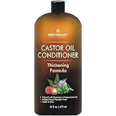 Castor Oil Conditioner - An Anti Hair Loss Conditioner Thickening formula For Hair Regrowth, Anti Thinning Sulfate Free For Men & Women Anti Dandruff Treatment 16 fl oz