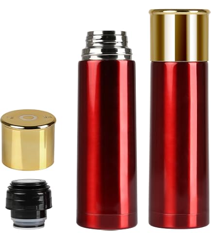 River's Edge Bullet 1000ml Vacuum Insulated Bottle – Double Wall Stainless Steel, 34oz, No-Spill Lid
