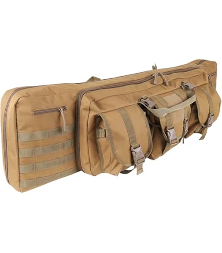 Savior Equipment - RB-4212DG-VER2-TN Double Rifle Case, Soft Rifle