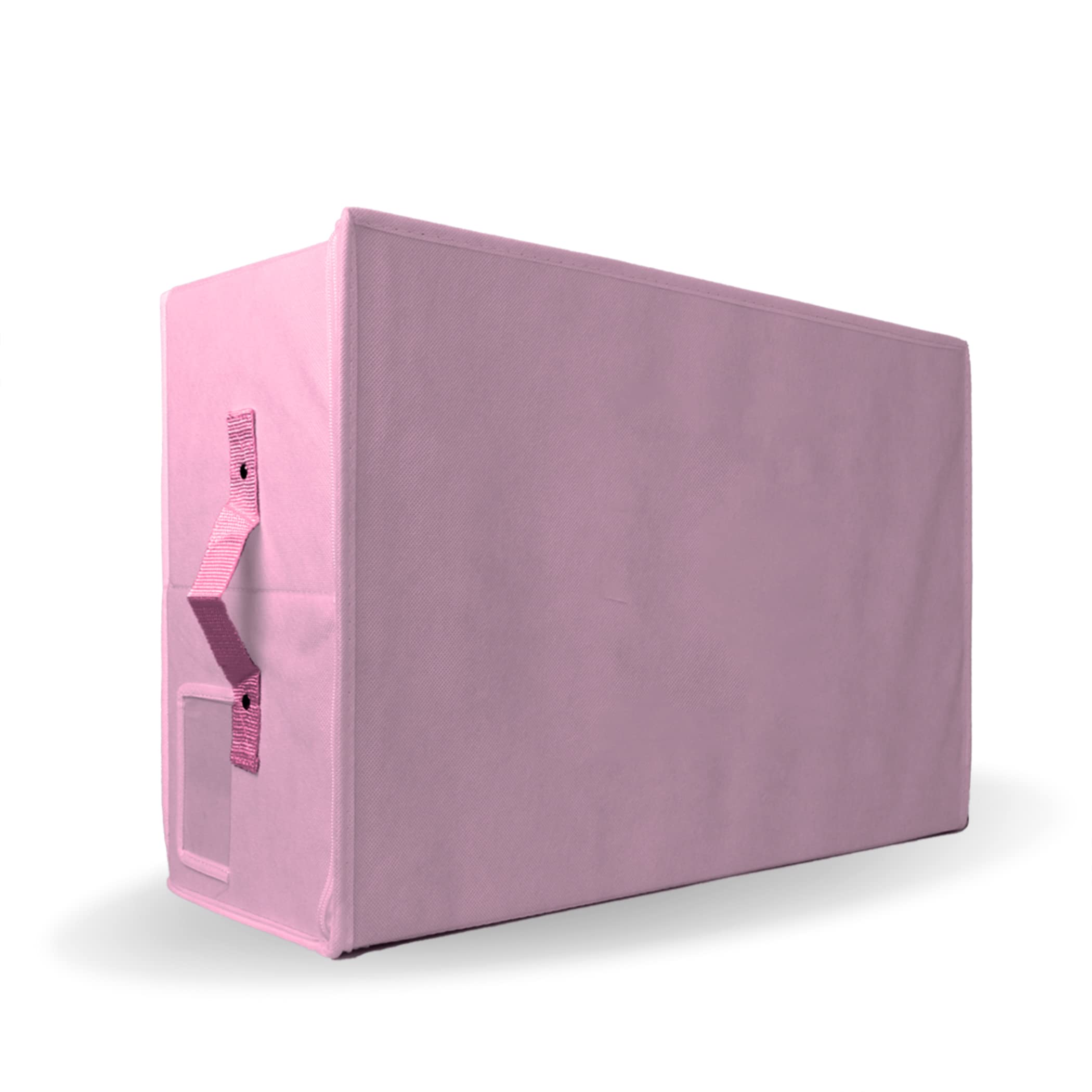 Hoesh UK – Pink Medium Wedding Dress Storage Box, Under Bed with Lid & Acid Free Tissue - bridal gown storage, wedding dress box, clothes storage, under bed storage