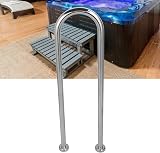 Haofy U Shaped 304 Stainless Steel Hot Tub Handrail - Safe & Durable Support view 3