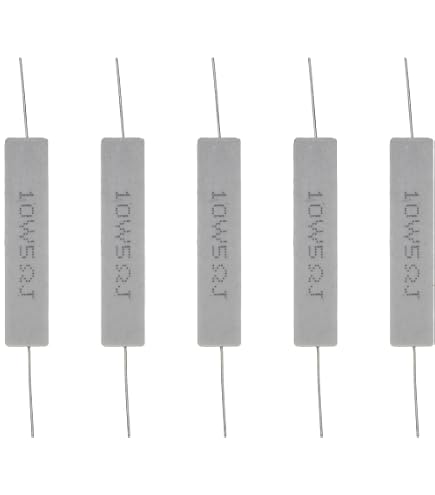 Résistance Bobinée 25W 3.9 Ohm 5% - Boîtier Aluminium Plaqué - Uxcell - Neuf