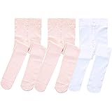 STELLE Girls' Ultra Soft Pro Dance Tight/Ballet Footed Tight (Toddler/Little Kid/Big Kid)