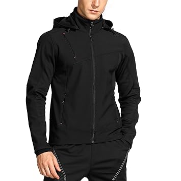 INBIKE Softshell Jacke Herren Damen Winddicht Winter Funktionsjacke Ideal für Radfahren Training Wandern Bergsteigen und ande