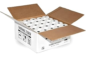 NCR Thermal Tiger Thermal Receipt Paper, 3-1/8" x 230' White (50 Rolls)
