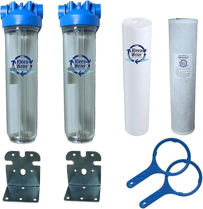 Lead Removal Whole House Water Filter MultiPack System, KleenWater