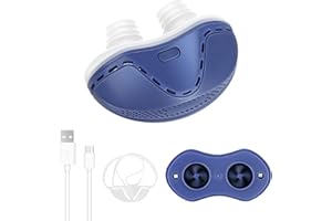 ROOHO Anti Snoring Device, Adjustable Wind Speed Snoring Solution, Electric Anti Snoring Devices Nasal Dilator Nose Vents Plugs,Stop Snoring Suitable for Men and Women