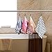 Htianc 12PCS Hanging Clips Stainless Steel Laundry Hooks Single Clip Hanger for Travel Home Clothing, Belt, Glove, Shoe Garment