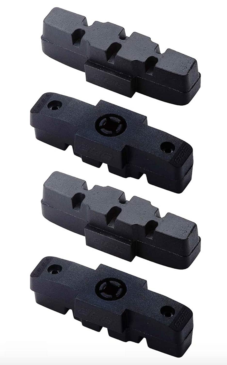 BBB Unisex's BBS-09 Cycling Hydro Stop Bike Shoes, Compatible with Magura Hydraulic Brakes, 2 Pairs (4 Pieces), One Size