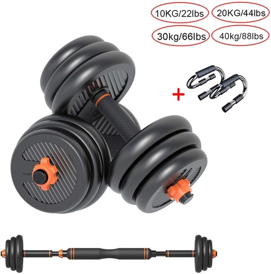 LSE Dumbbells 5KG 10KG 20Kg 30GK Dumbbell Set Adjustable Barbell Power Weight Exercise Using Gym Home Exercise Training Weight Lifting
