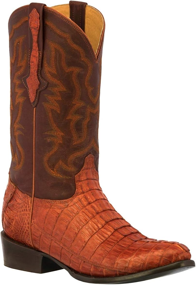 crocodile skin cowboy boots