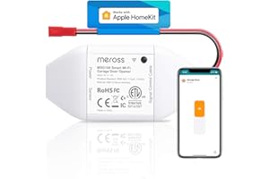 meross Smart Garage Door Sensor, Compatible with Apple HomeKit, �鶹�� Alexa, Google Assistant, CarPlay and SmartThings, No H