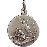 I G J The Saint Guardian Angel Medal - The Patron Saints Medals