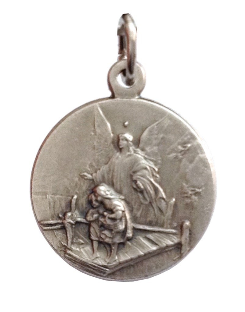 I G J Saint Guardian Angel Medal - The Patron Saints Medals