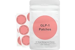 UCKBPEW GLP-1 Patches with L Glutamine,Cinnamon,Chromium,Pomegranate and Berberine,Firming Skin Therapy - (30 Count)