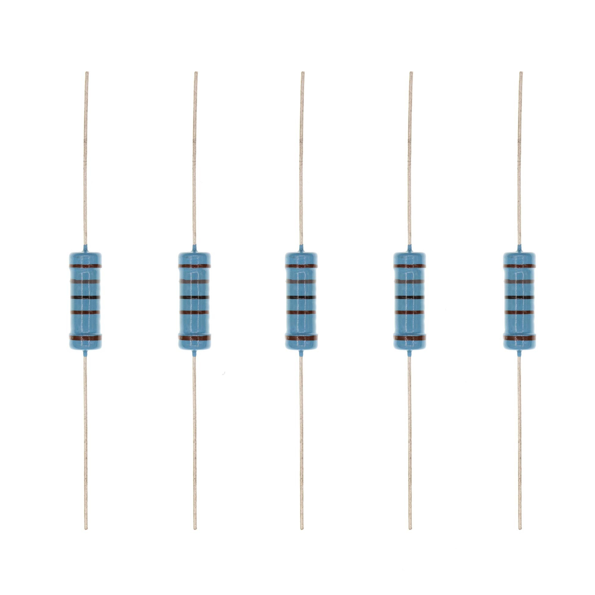 HUABAN 20PCS 3W 3 Watts 1K8 Ohm 1% Metal Film Resistor