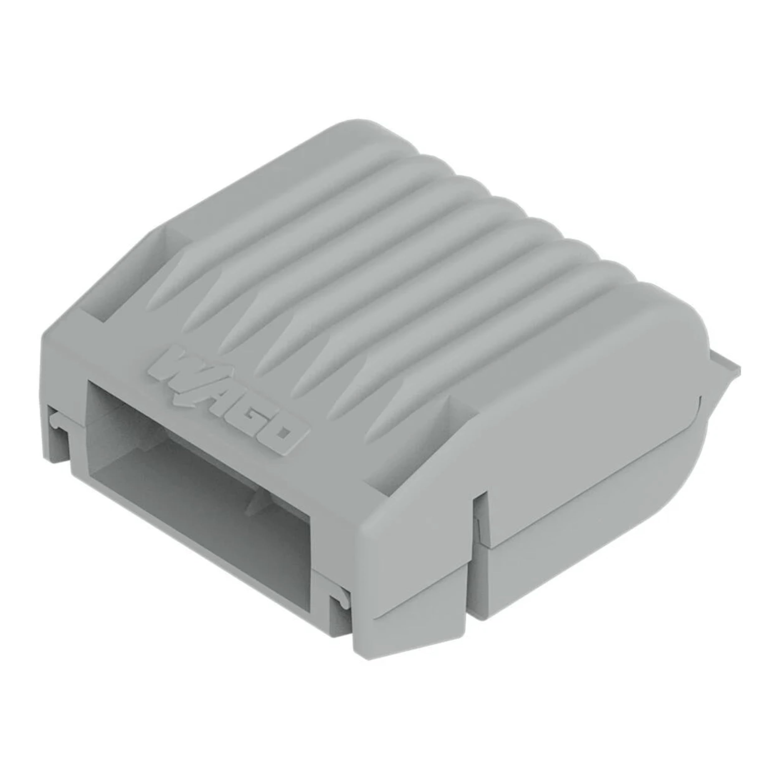 WAGO Gelbox, Gel enclosure, for splicing cables, with gel, 221, 2x73 Series, max. 4 mm² connectors, without splicing connectors, Size 1, gray, 207-1331 (4 pcs)