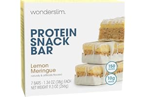 WonderSlim Protein Snack Bar, Lemon Meringue, (7ct)