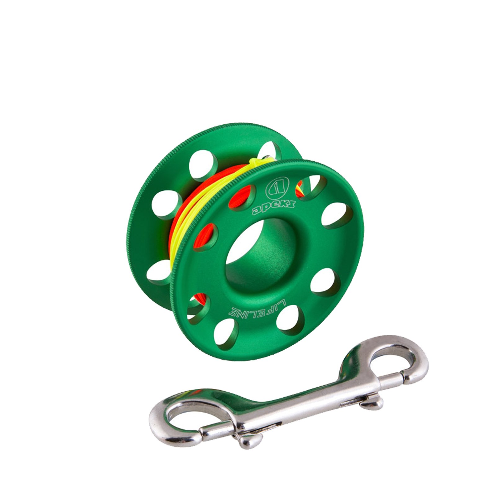 Apeks Spool 30 M Spool 30 M - life line spools, Green, One size