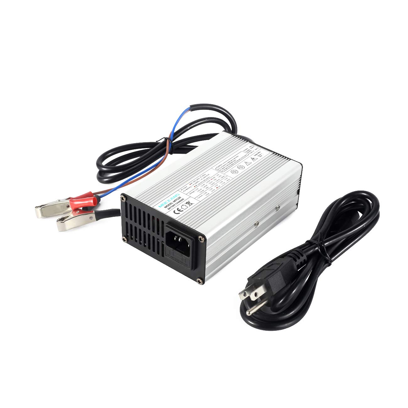 Mua 43.8V 2.5A Charger 36V LiFePO4 Battery Smart Charger 12S Aluminum ...