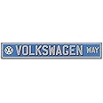 Volkswagen Way Metal Street Sign - Classic Volkswagen Sign for Garage, Shop or Man Cave