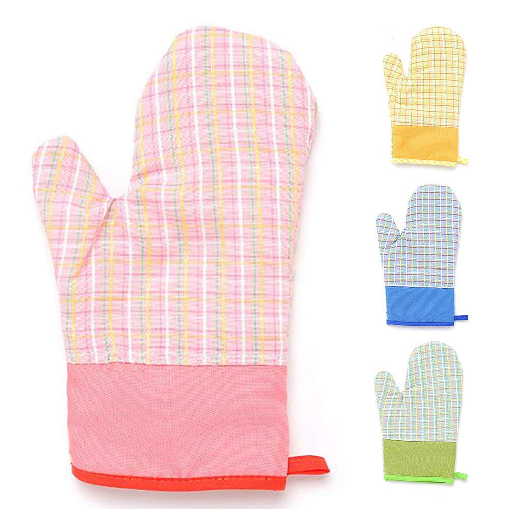 Guante de horno para horno de algodón grueso resistente al calor ...