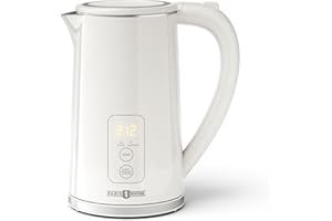 PARIS RHÔNE Electric Kettle Temperature Control, 1.7L Electric Tea Kettle Water Boiler, 4H Keep Warm with 6 Presets, LED Screen Electric Kettles for Boiling Water, Boil-Dry Protection, BPA Free
