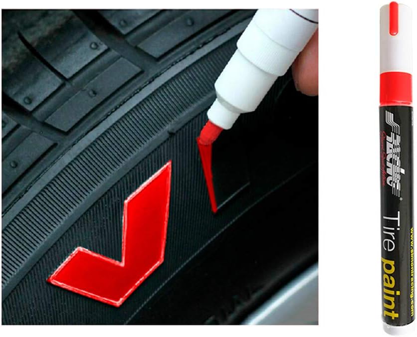 Simoni Racing TP/1R Marker with permanent paint to tires, red
