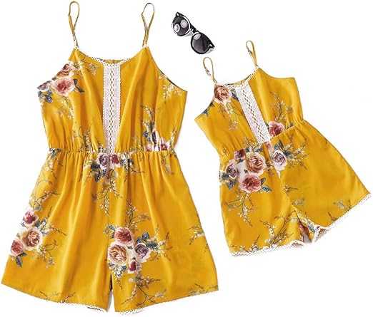 mommy and me matching rompers