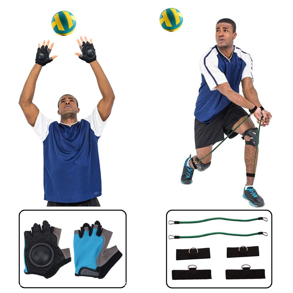 HoDrme 2 Sets of Volleyball Training Equipment Aids