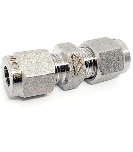 Swagelok SS-400-6 Stainless Steel Tube Fitting, Union, 1/4