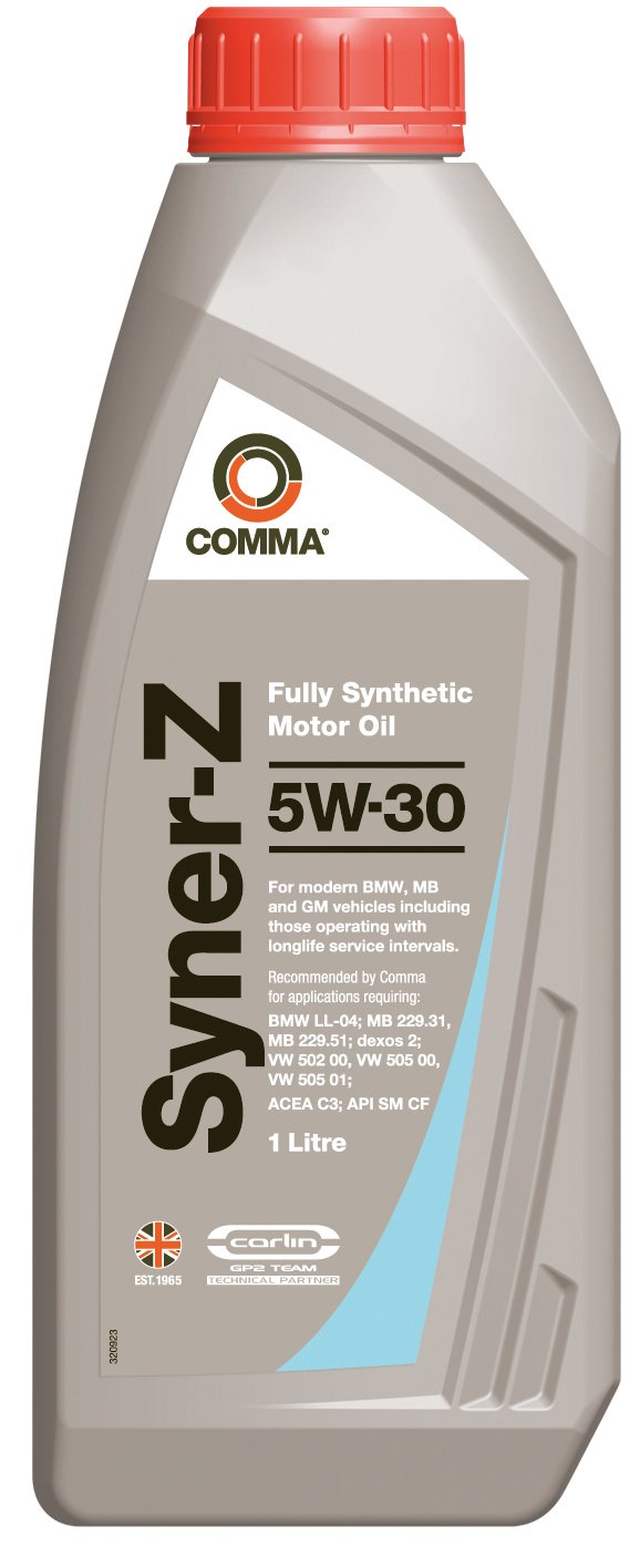Comma SYZ1L 1L Syner-Z Fully Synthetic 5W30 Motor Oil