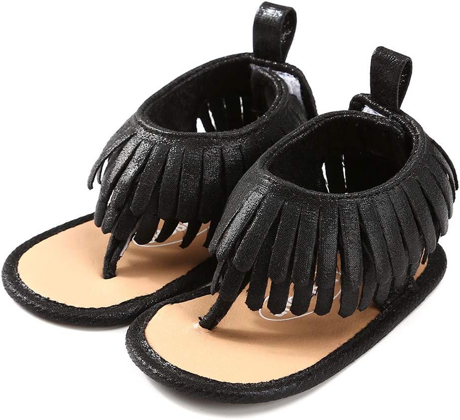 Infant Baby Tassels Sandals Shoe Casual Shoes Sneaker Anti-Slip Soft Sole Memela