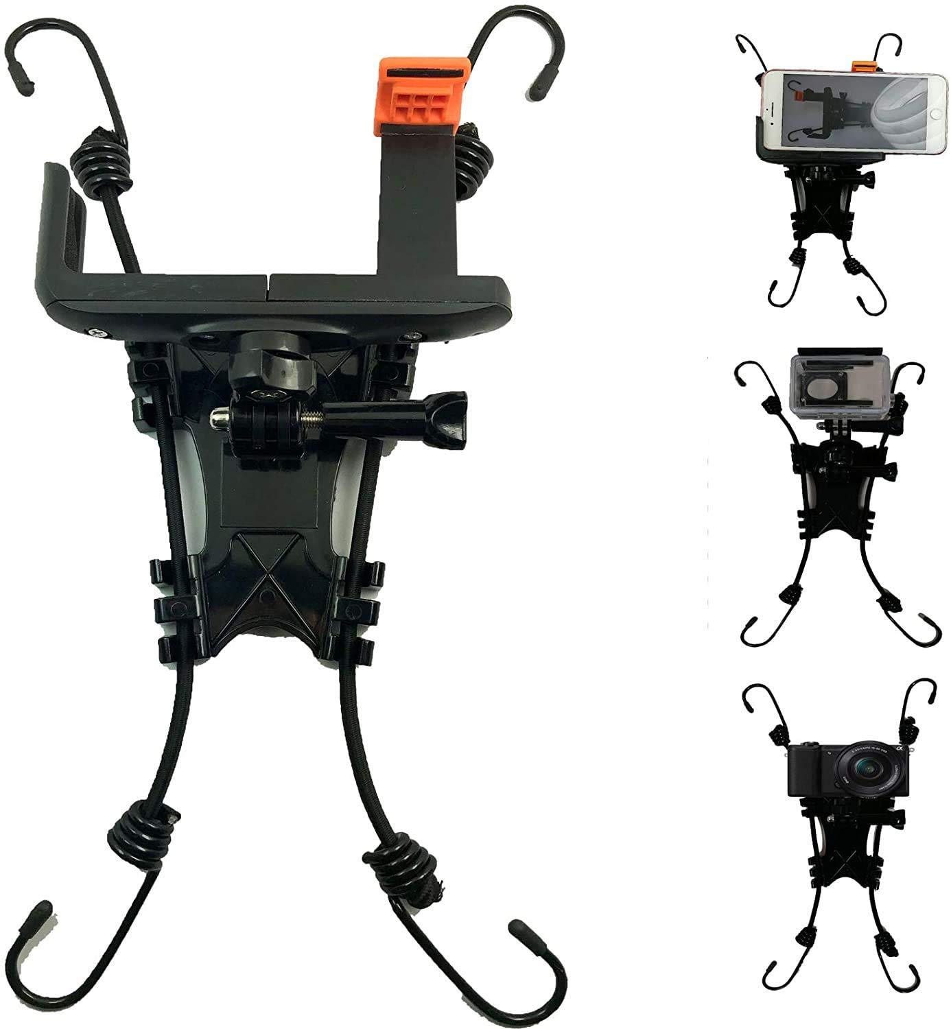 AUXPhome Universal Action Camera Backstop Chain Link Fence Mount for Action Camera/Digital Camera/Smartphone for School Training and Outdoor Sports.for Record a Baseball or Softball Game