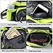 Sougayilang Fishing Bag Portable Outdoor Fishing Tackle Bags (Green)