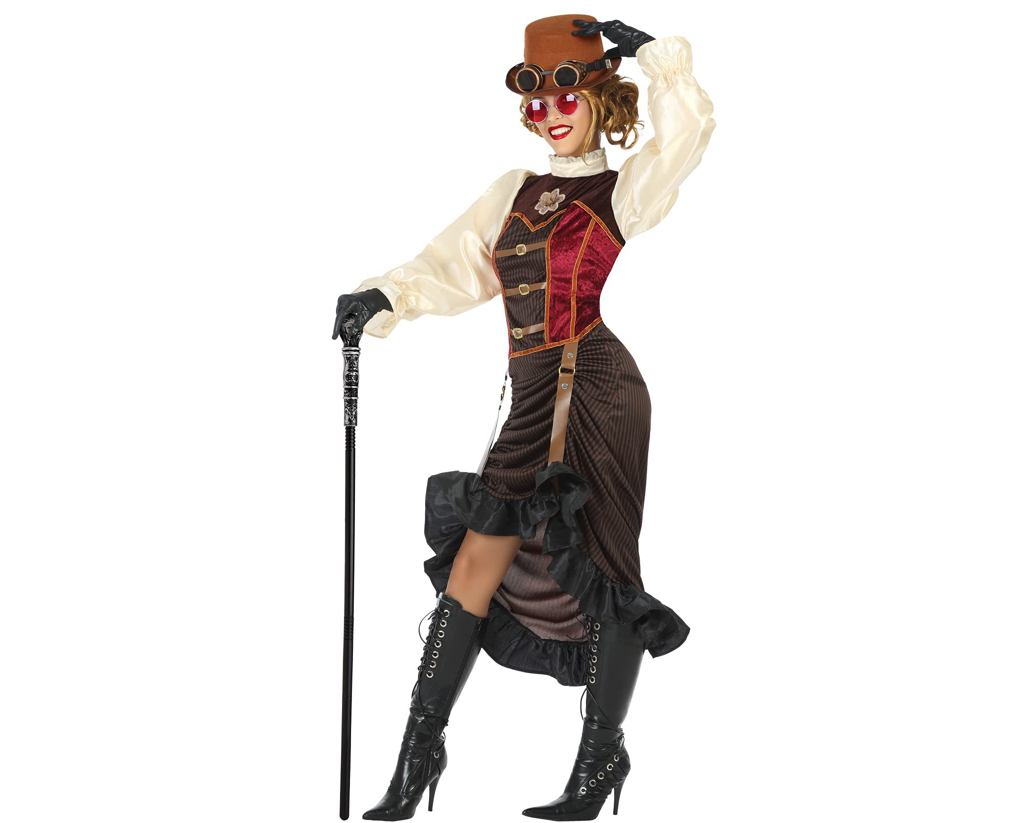 Atosa Costume Steampunk Woman M-L