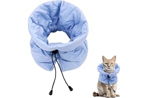 Cat Recovery Collar, Soft Adjustable Cat Cone, Cat Elizabethan Collar Cat Neck Protective Collar Neck Collar After Surgery fo