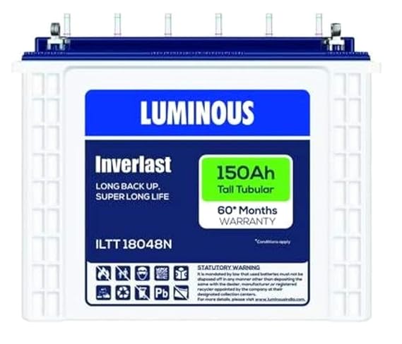 Luminous ILTT 18048N 150Ah Tubular Battery