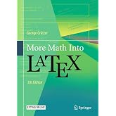More Math Into LaTeX