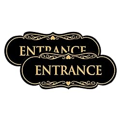 Signs ByLITA Designer Entrance Sign